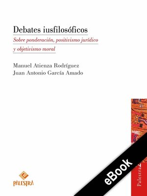 cover image of Debates iusfilosóficos